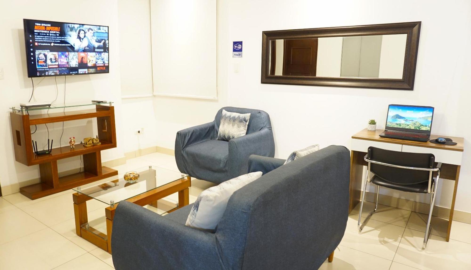 Apartamentos Lima Airport - Pillqu Peru מראה חיצוני תמונה